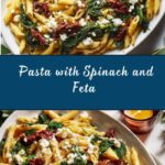 Pasta with Spinach and Feta Cheese Recipe
