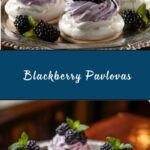 Blackberry Pavlovas Recipe