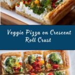 Crescent Roll Veggie Pizza With Cream Cheese Recipe