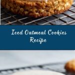 Iced Oatmeal Cookies Recipe