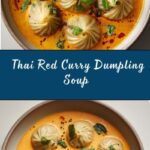 Easy Thai Red Curry Dumpling Soup Recipe