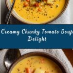 Creamy Chunky Tomato Soup Recipe