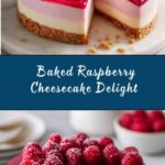 Easy Baked Raspberry Cheesecake Recipe