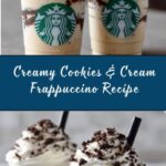 Starbucks Cookies & Cream Frappuccino Recipe