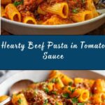 Beef Pasta in Tomato Sauce Recipe