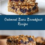 Oatmeal Bars Breakfast Recipe