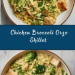 Cheesy Chicken Broccoli Orzo Recipe