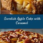Swedish Apple Cake with Caramel Recipe