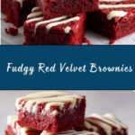 Fudgy Red Velvet Brownies Recipe