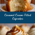 Caramel Cream-Filled Cupcakes Recipe
