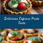 Caprese Pesto Tarts Recipe