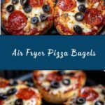 Air Fryer Pizza Bagels Recipe