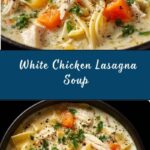 White Chicken Lasagna Soup Recipe