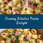 Creamy Ditalini Pasta Recipe