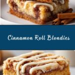 Cinnamon Roll Blondies Recipe