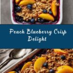 Peach Blueberry Crisp Recipe