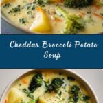 Cheddar Broccoli Potato Soup Recipe