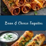 Bean & Cheese Taquitos Recipe