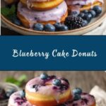 Blueberry Cake Donuts Recipe