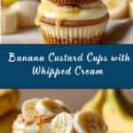 Creamy Banana Custard Cups Recipe