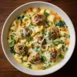 Creamy Italian Meatball Soup Recipe