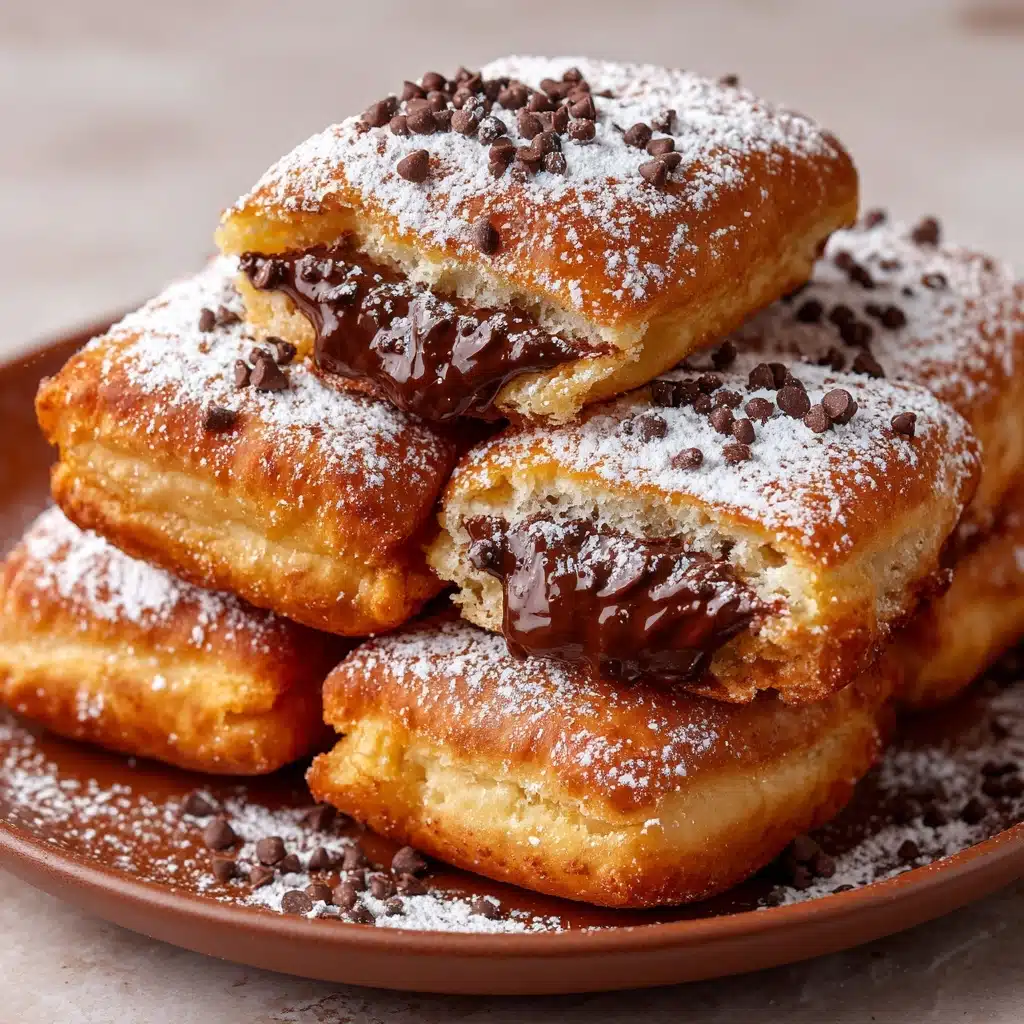 Air Fryer Nutella Stuffed Beignets Recipe - Recipe Image