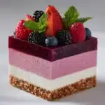 Berry Layered Mousse Cake Recipe