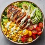 Grilled Chicken & Avocado Salad Bowl Recipe