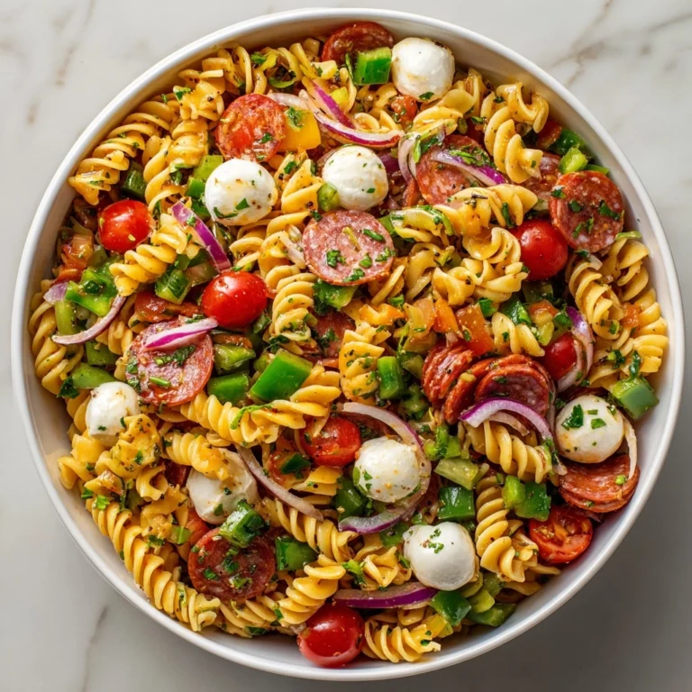 Italian Dressing Pasta Salad Recipe