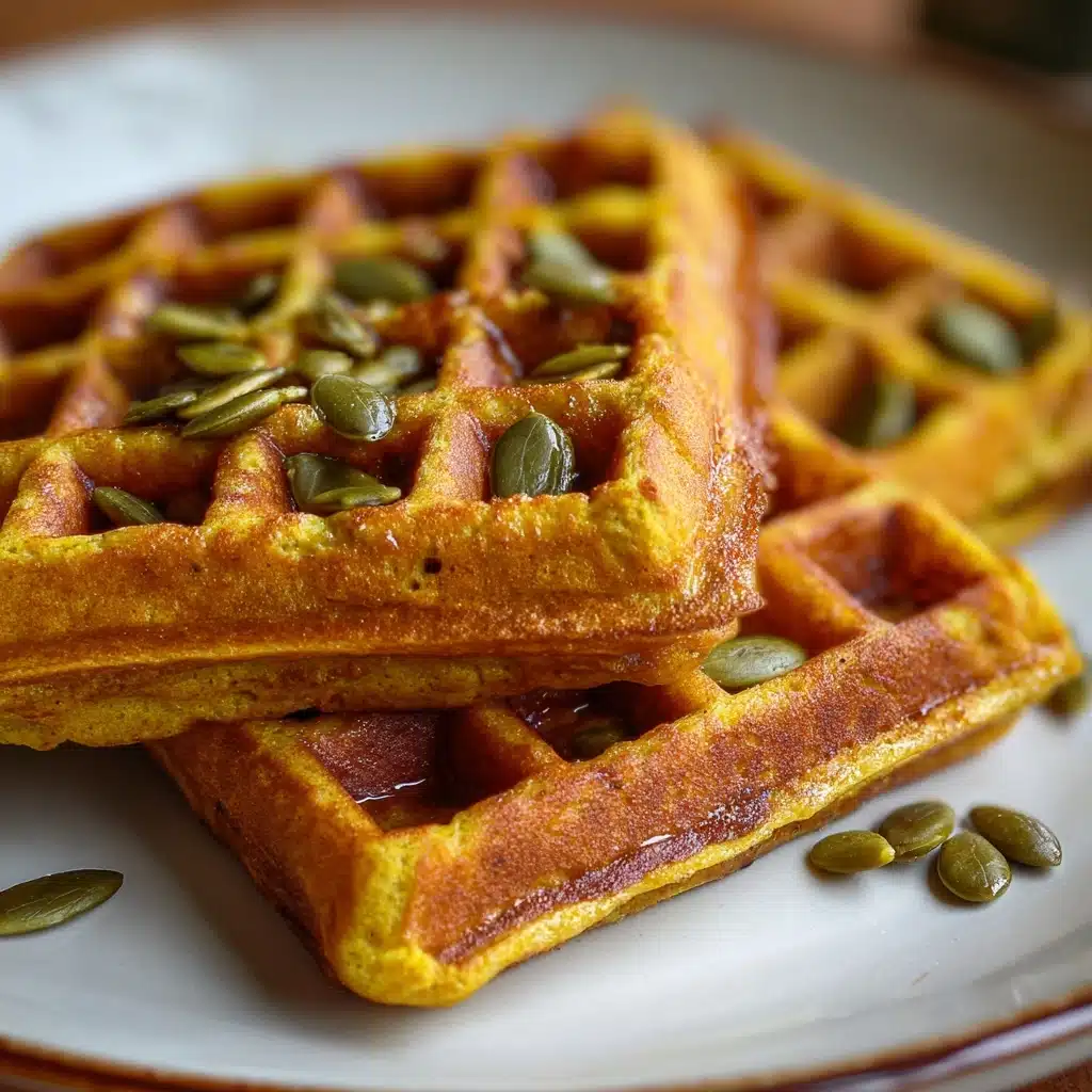 Pumpkin Waffles Recipe - Recipe Image