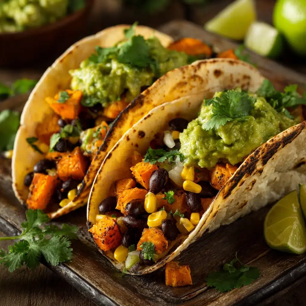 Black Bean Sweet Potato Tacos Recipe - Recipe Image