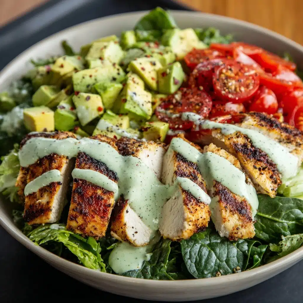Grilled Chicken & Avocado Salad Bowl Recipe - Recipe Image
