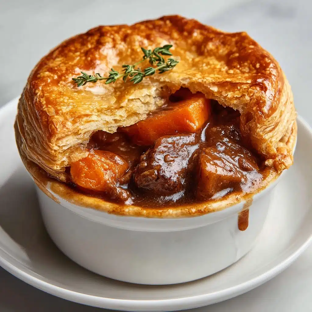 Guinness Braised Beef Pot Pie Recipe - Recipe Image