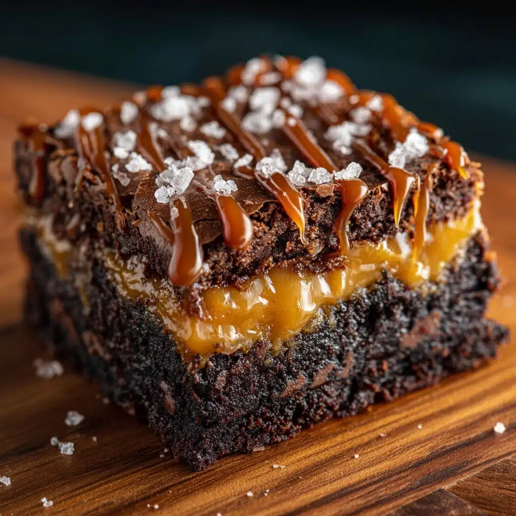 Caramel Swirl Brownies Recipe - Recipe Image
