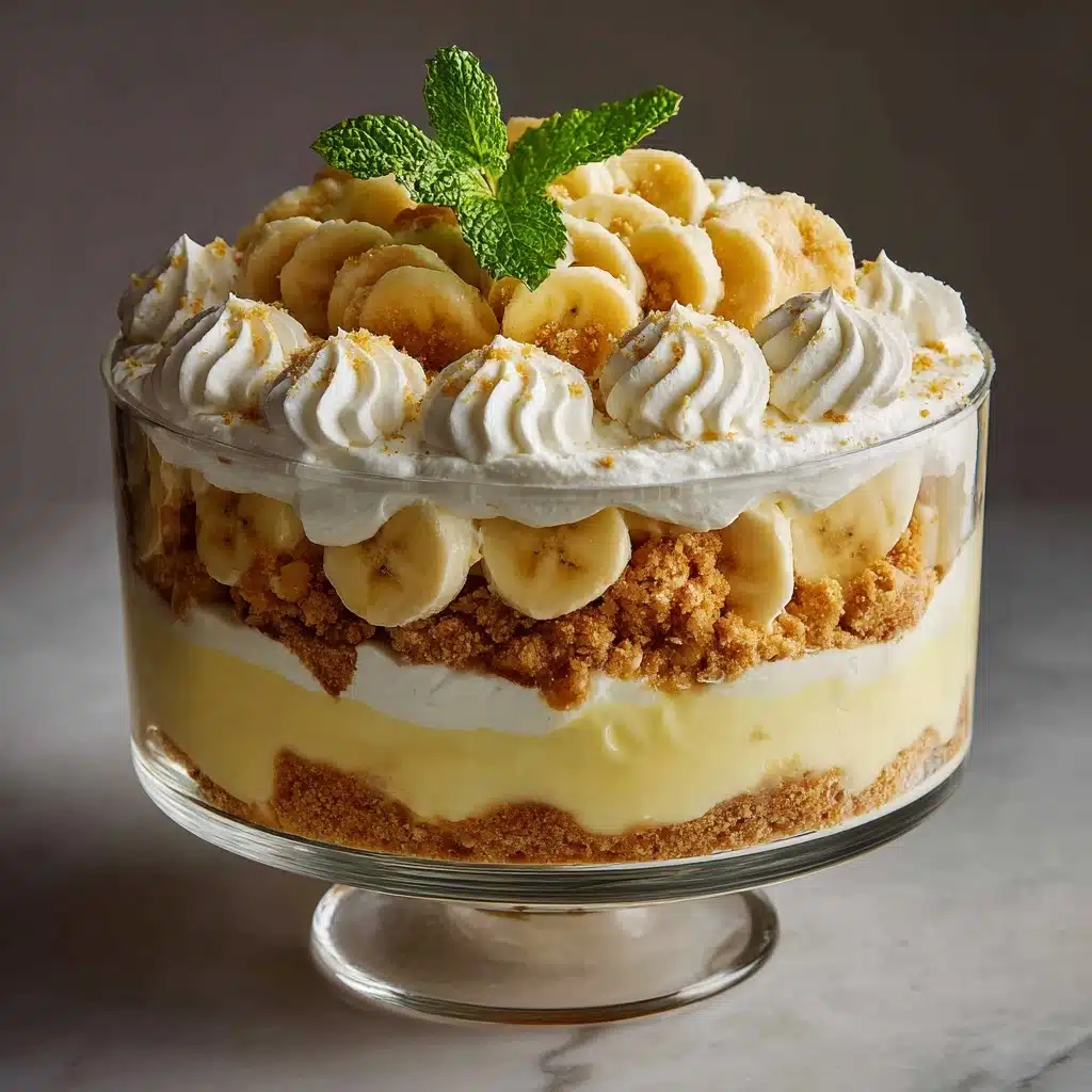 Banana Vanilla Pudding Trifle Recipe - Recipe Image