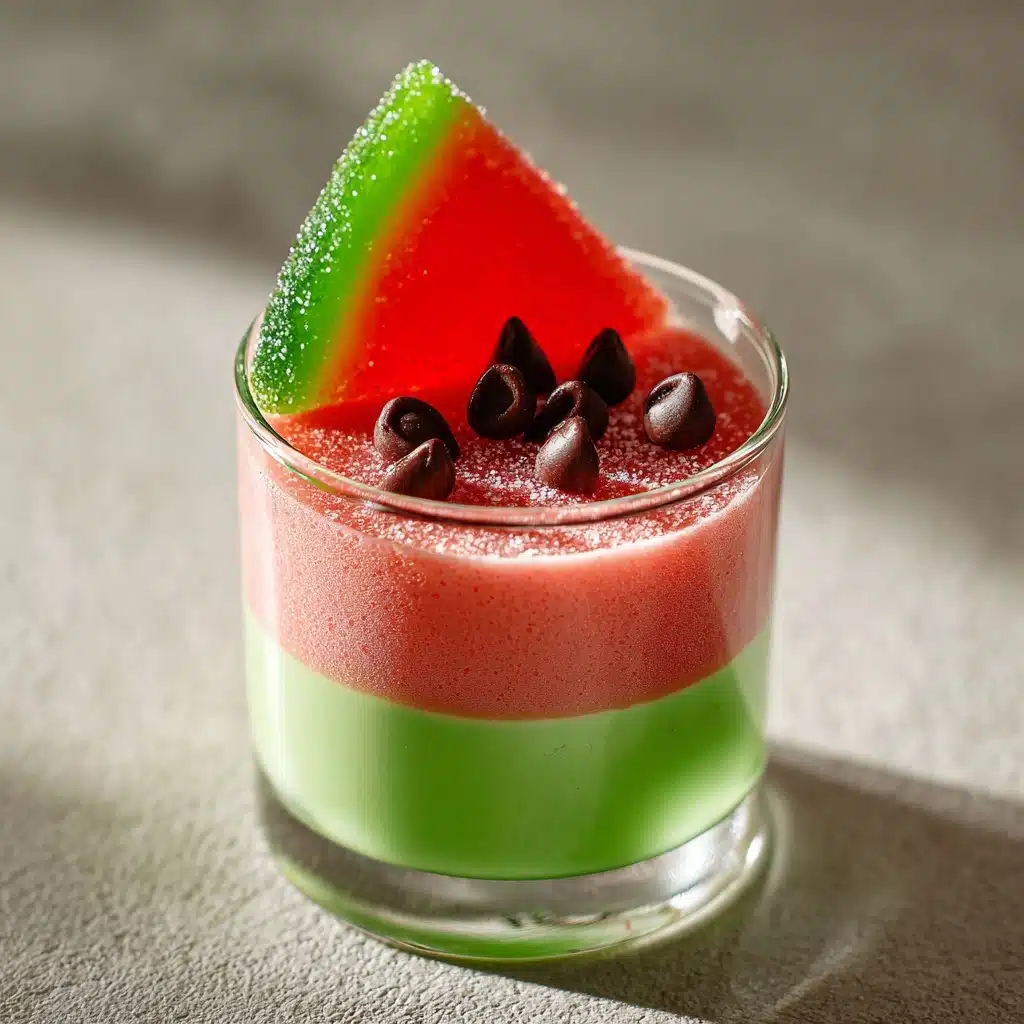 Watermelon Pudding Cups Recipe - Recipe Image