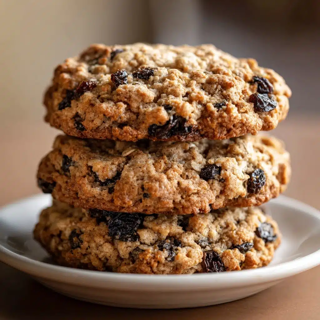 Chewy Oatmeal Raisin Cookies Recipe - Recipe Image