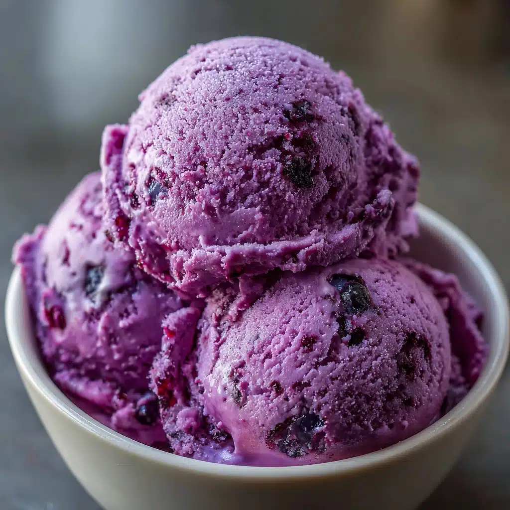 Blueberry Ice Cream Recipe - Recipe Image