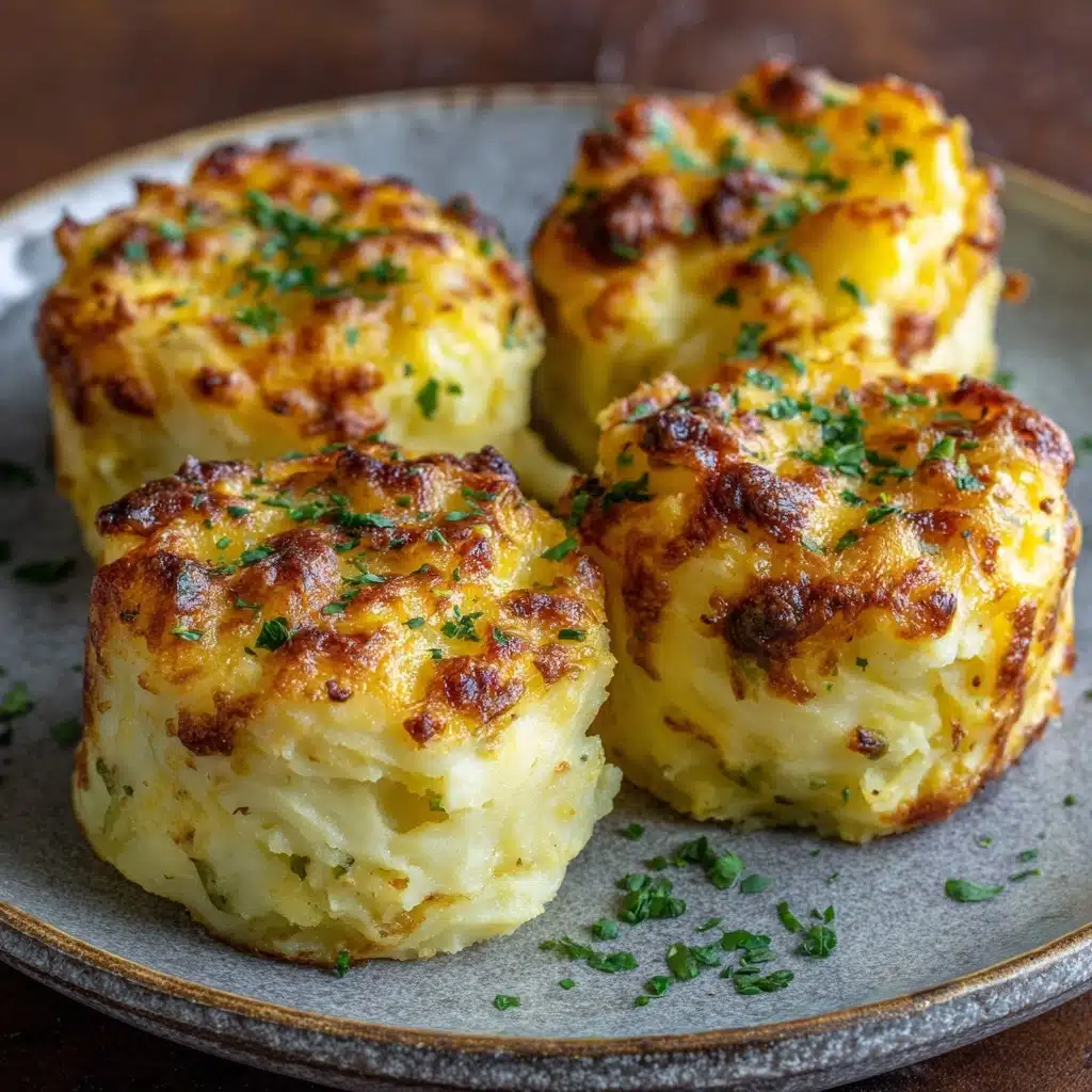 Easy Mashed Potato Muffins Recipe - Recipe Image