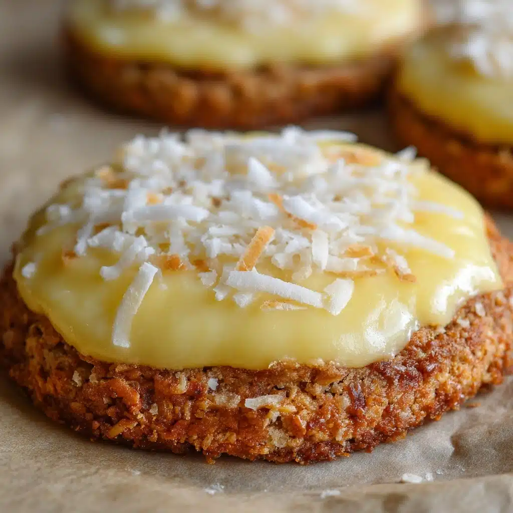 Coconut Lemon Cheesecake Cookies Recipe - Recipe Image