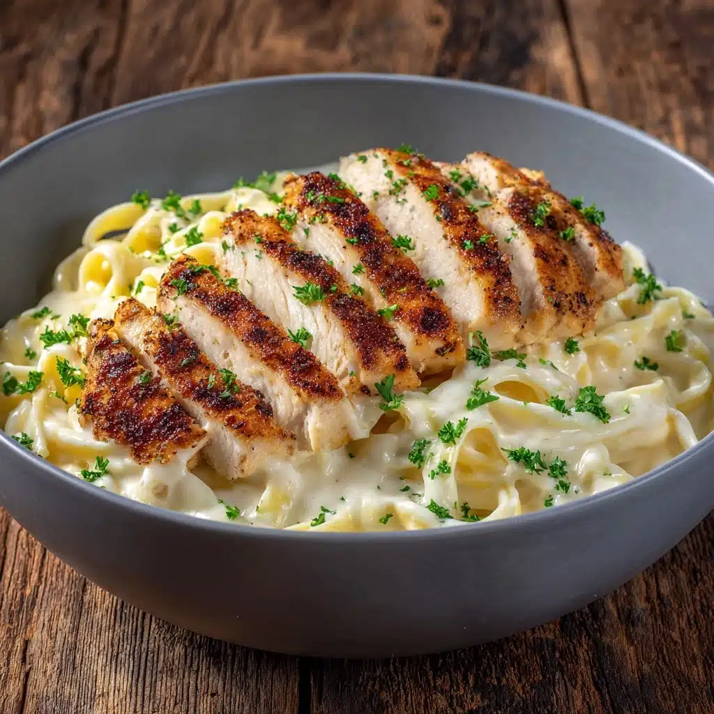 Chicken Fettuccine Alfredo Recipe - Recipe Image
