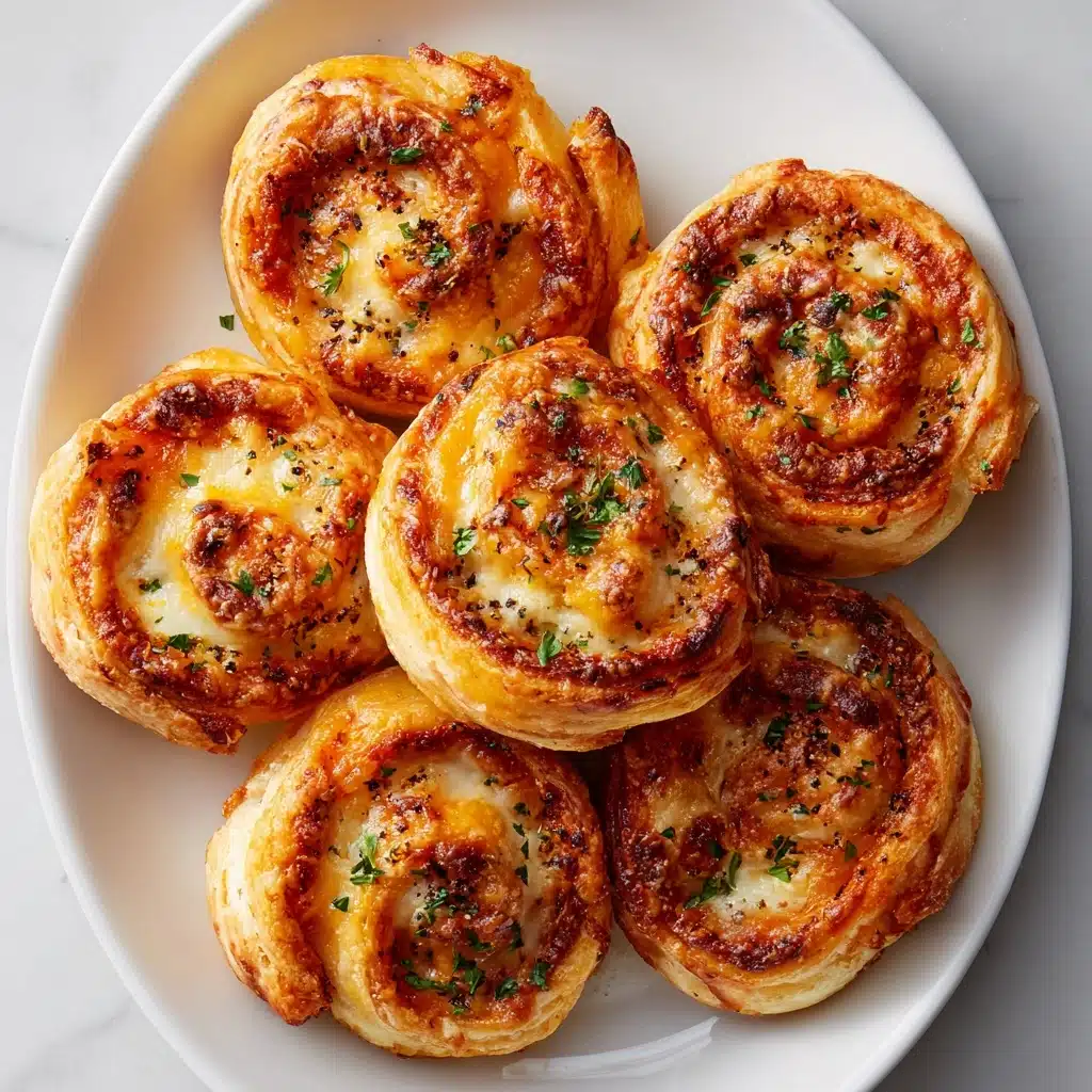 **Turkey and Cheese Pinwheels** Recipe - Recipe Image
