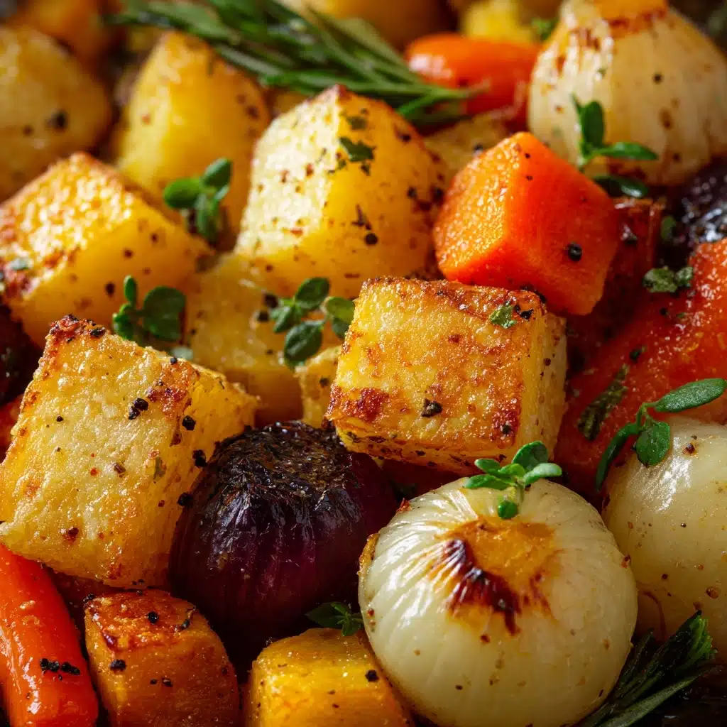 Garlic Herb Roasted Veggies Recipe - Recipe Image
