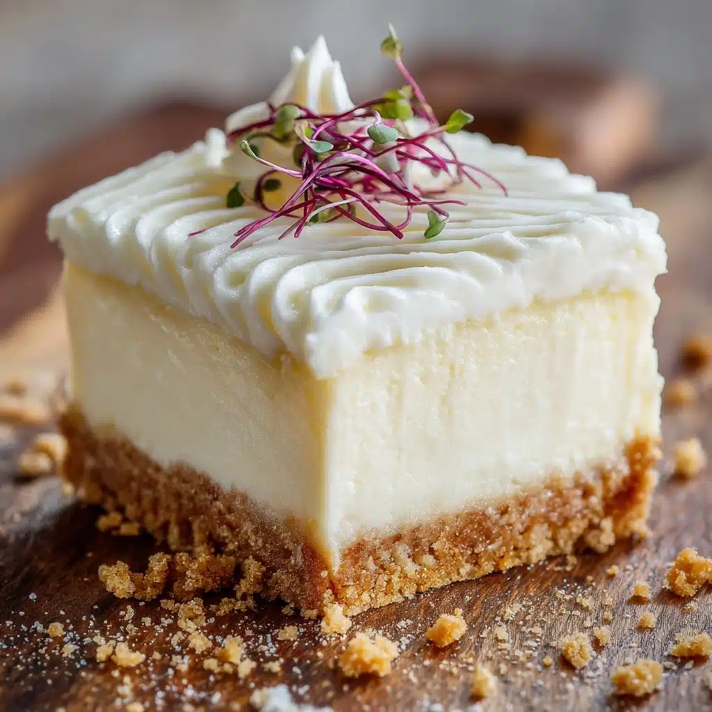 Vanilla Bean Cheesecake with a Vanilla Wafer Crust Recipe - Recipe Image