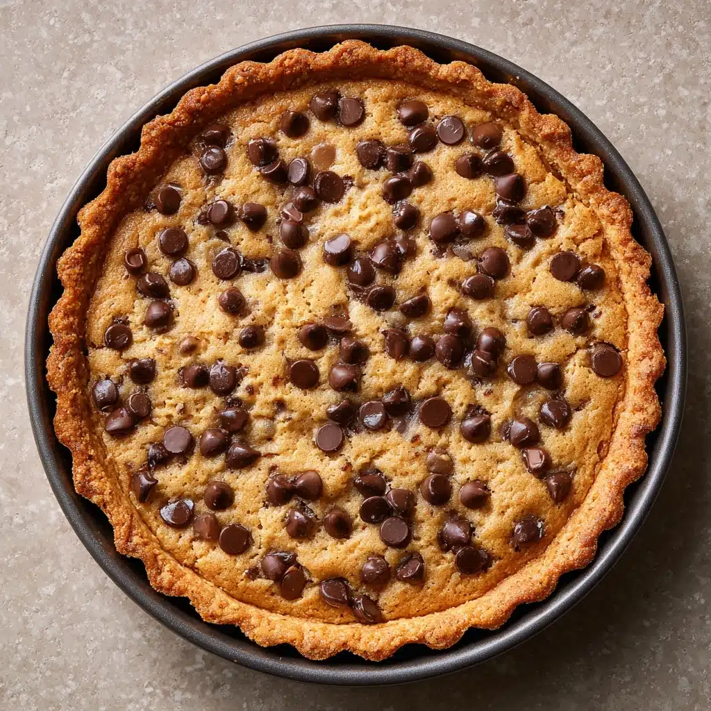 Chocolate Chip Cookie Pie Recipe - Recipe Image