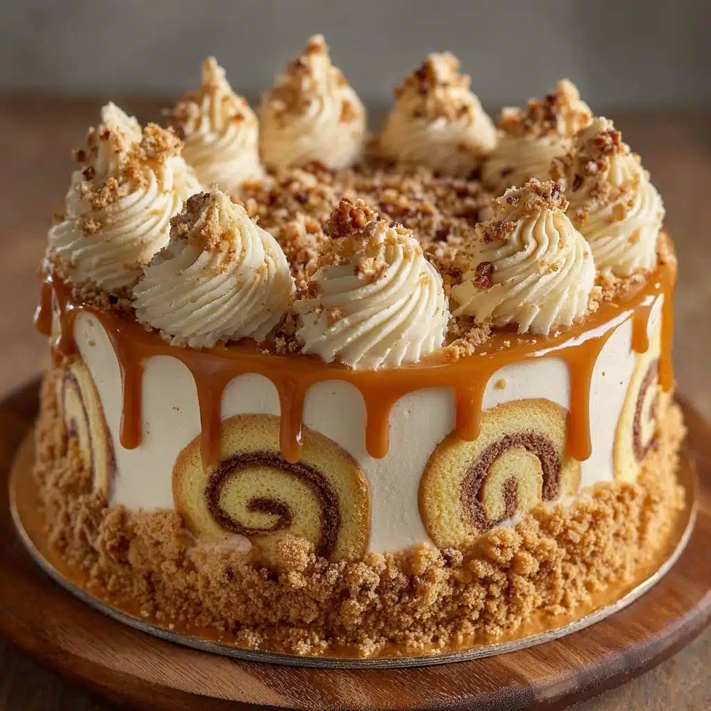 Coffee Cake Roll with Stabilized Kahlúa Whipped Cream Recipe - Recipe Image