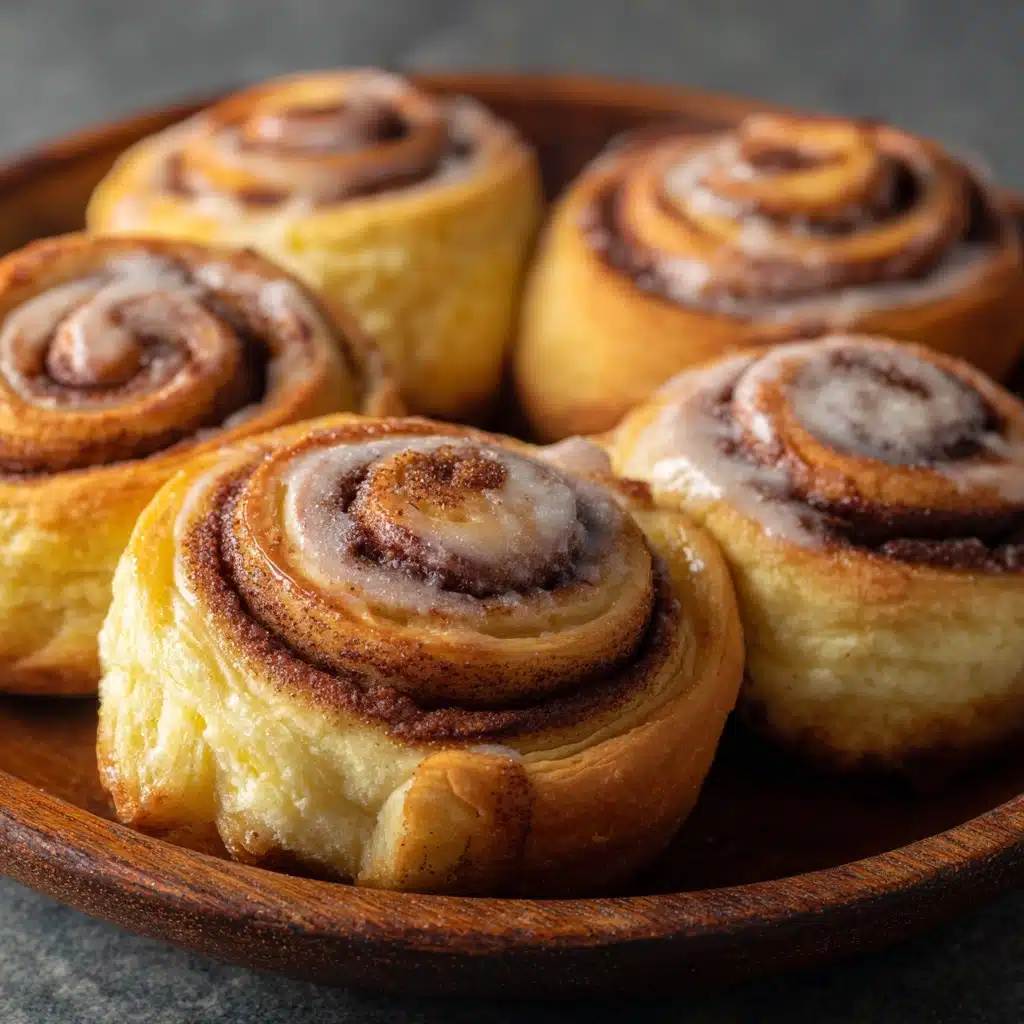 Puff Pastry Cinnamon Rolls Recipe - Recipe Image