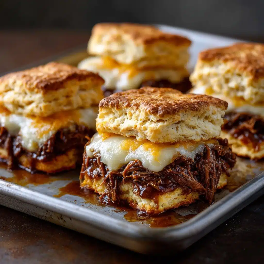 Baked French Dip Biscuits Recipe