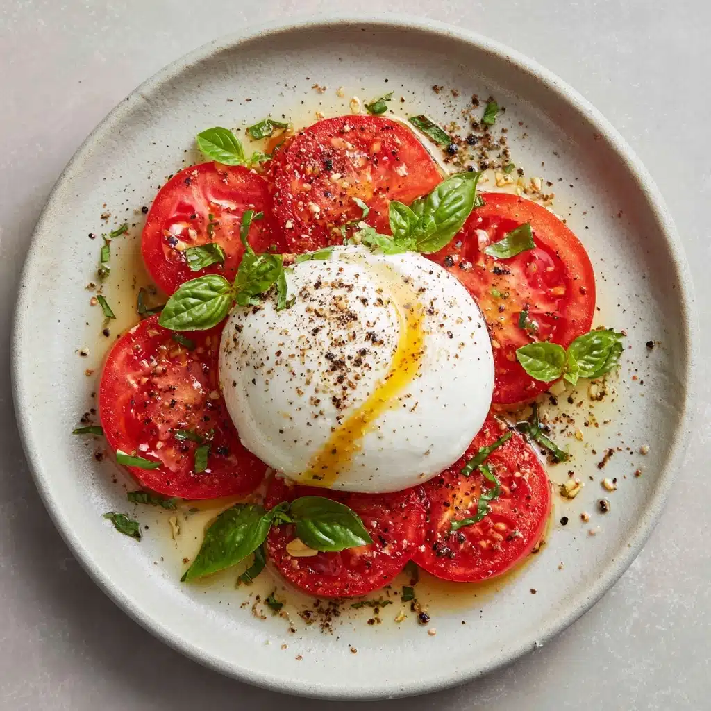 Burrata Caprese Salad Recipe - Recipe Image