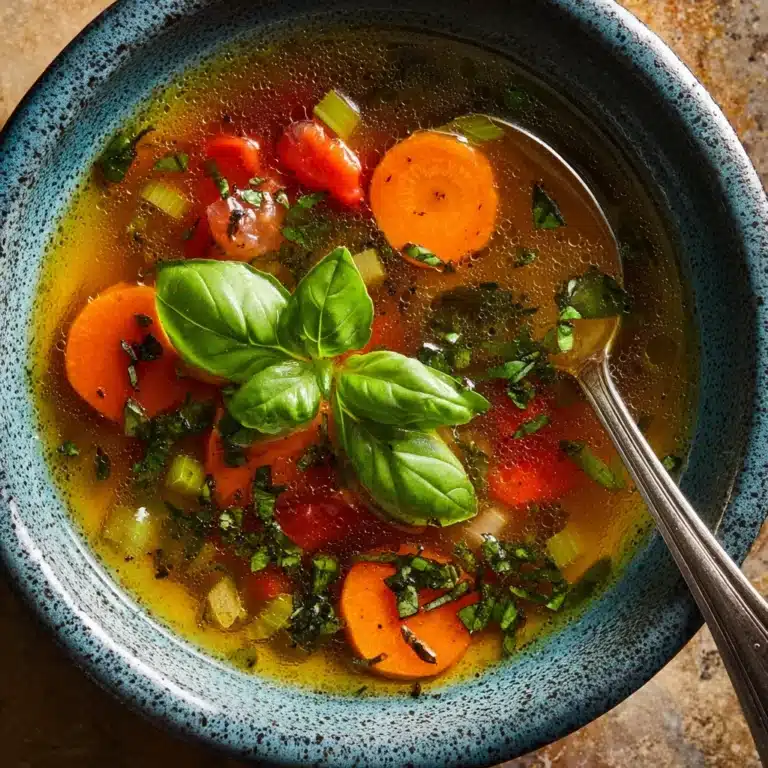 Summery Orzo Soup Recipe